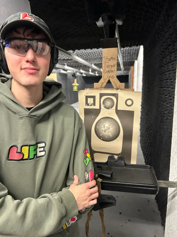 Learned proper firearm handling step by step
